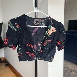 Zara Tropical Top